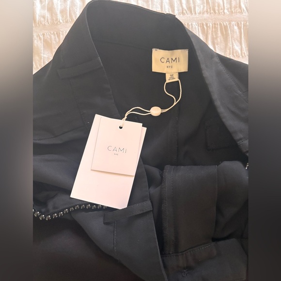 Cami NYC Black Pants with Beaded Accents - Picture 8 of 13